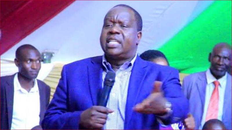 Jubilee Party leader Fred Matiang'i in a past event.